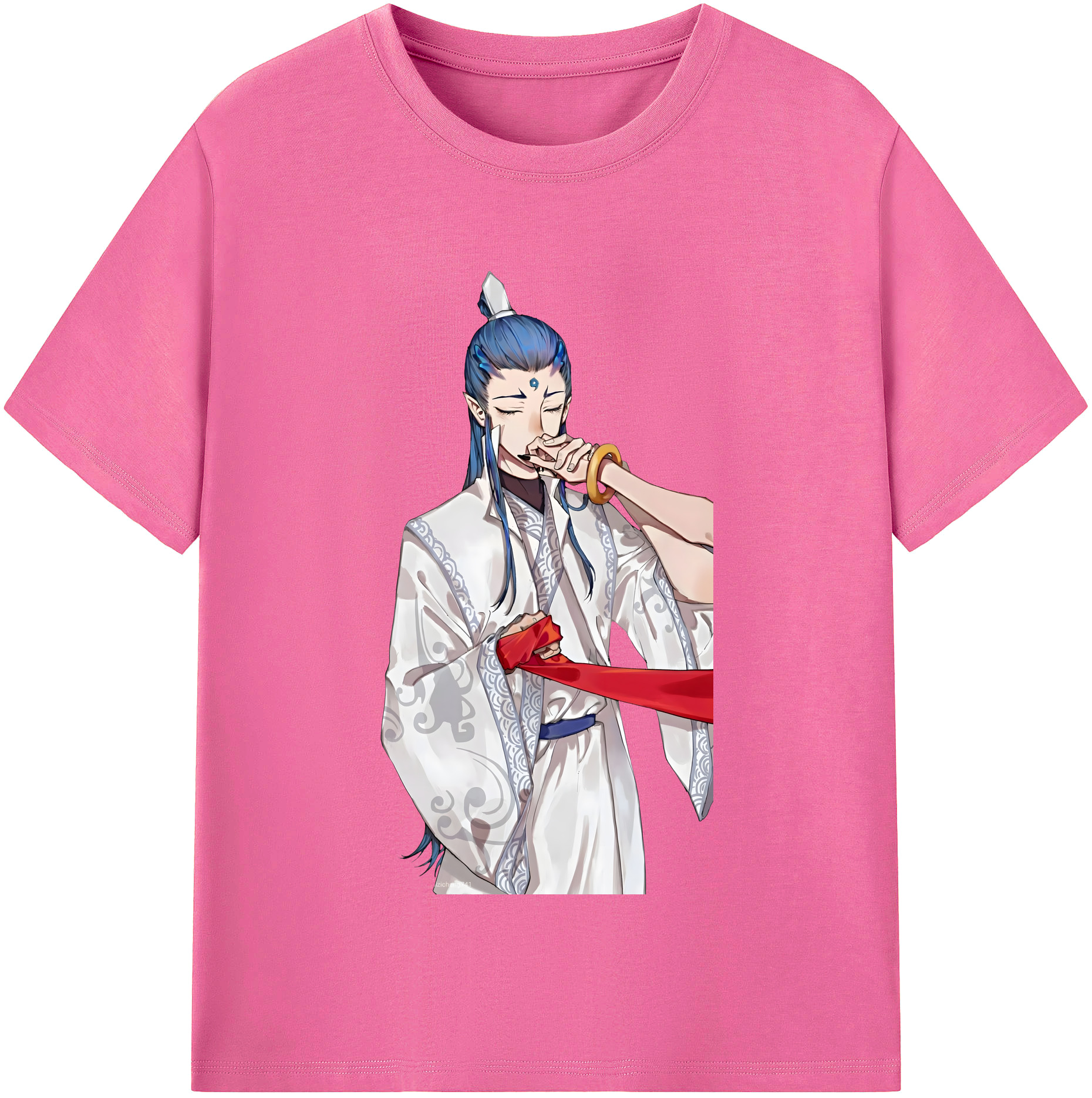 （画像用） Ne Zha 2 ナタ 魔童の大暴れ レディースカジュアルプリントTシャツ（綿100％）